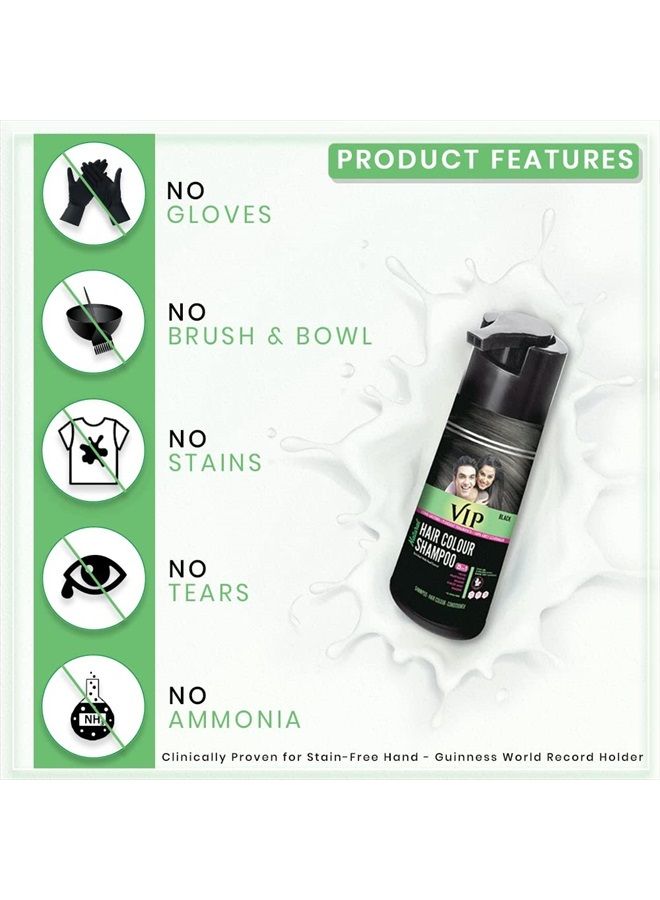 VIP Hair Color Shampoo, 400ml - Image 3
