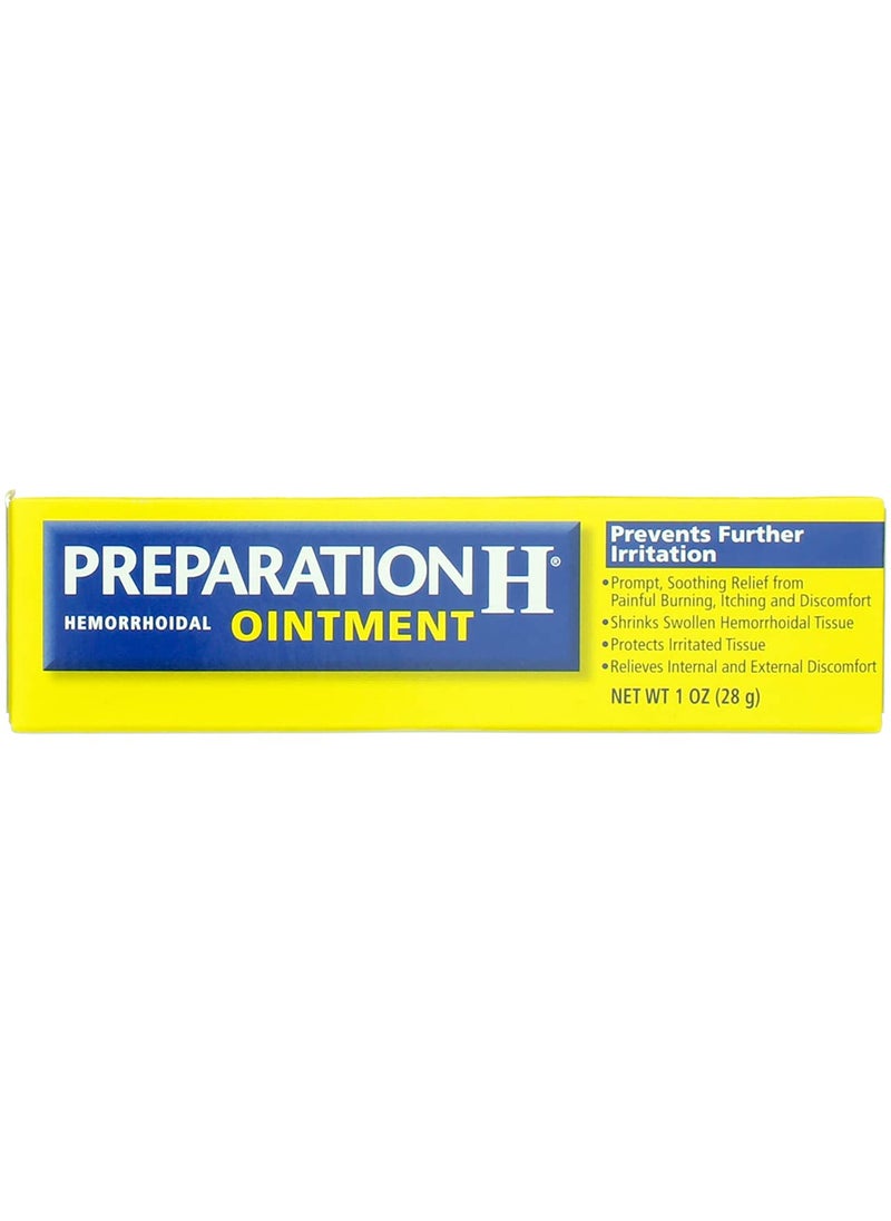 Preparation H Prep H Ointment Size 1z Preparation H Hemorrhoidal Ointment 1oz 