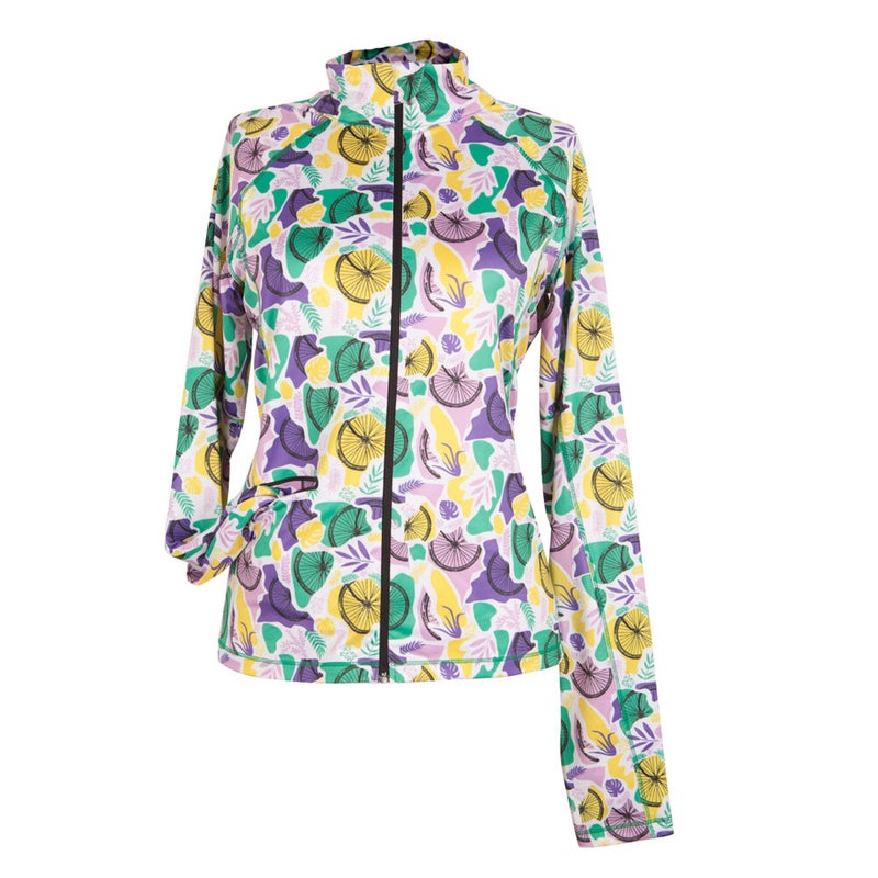 Nature Discovery Zippered Sweatshirts, Multicolored, Women's Sweatshirts, Small Size - Image 5