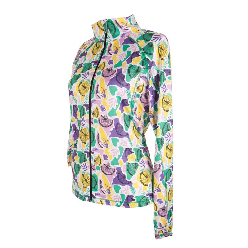 Nature Discovery Zippered Sweatshirts, Multicolored, Women's Sweatshirts, Small Size - Image 1
