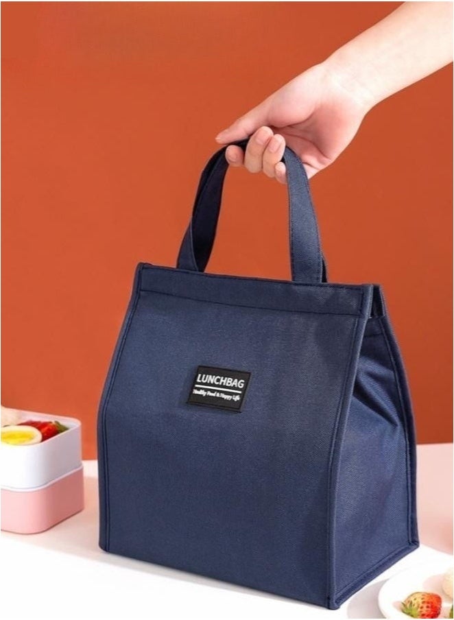 MIXDE 3 Piece Microwave Heating High Borosilicate Glass Lunch Box Glass Bowls 1000ml, 960ml, 700ml with Insulation Bag - Image 2