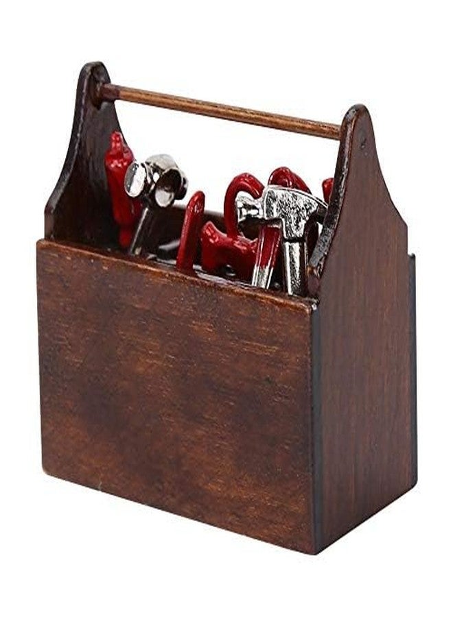 xinxingin 9 PCS Miniature Tool Kit Set, Tools Box Kit, Miniature and Tool Box, Mechanic Tool Set Compact Design for Creative Play - Image 1