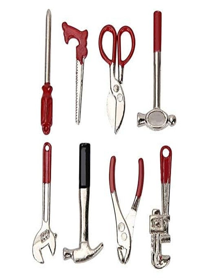 xinxingin 9 PCS Miniature Tool Kit Set, Tools Box Kit, Miniature and Tool Box, Mechanic Tool Set Compact Design for Creative Play - Image 5