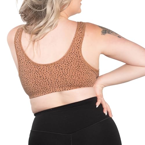 Leading Lady Meryl Cotton Front-Closure Comfort & Sleep Bra - Comfy Cotton Sleep and Leisure Bras For Women. - Image 3