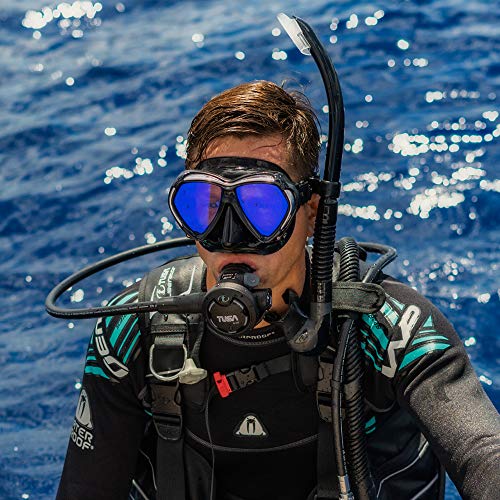 TUSA SP-170 Platina Hyperdry II Scuba Diving Snorkel, Ocean Green - Image 5