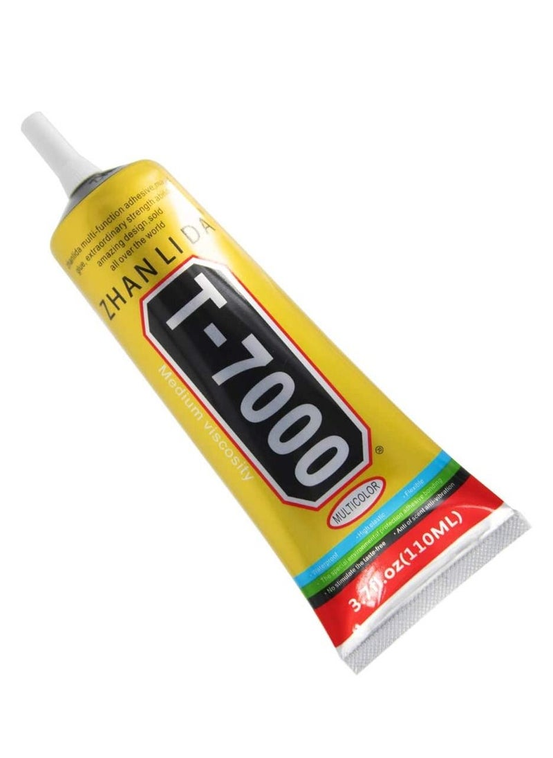 ZHANLIDA - T-7000 Multipurpose Adhesive Black Glue 110 ML - Image 1