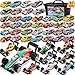 SevenQ Party Favors Toy Cars for Boys with Storage Box 67Pcs Pull Back Race Cars Bulk Treasure Box Toys for Classroom Goodie Bag Stocking Stuffers for Kids Toddler Vehicles Mini Fidget Toys - Image 2