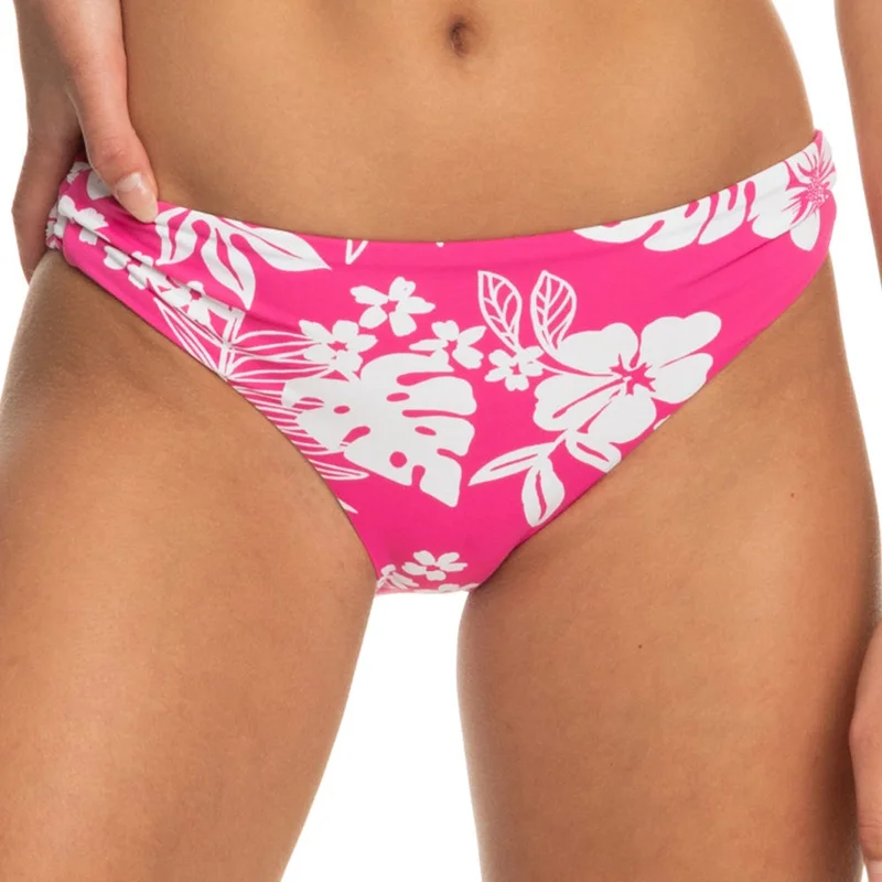 روكسي Printed Beach Classics Hipster Bikini Bottom - Women