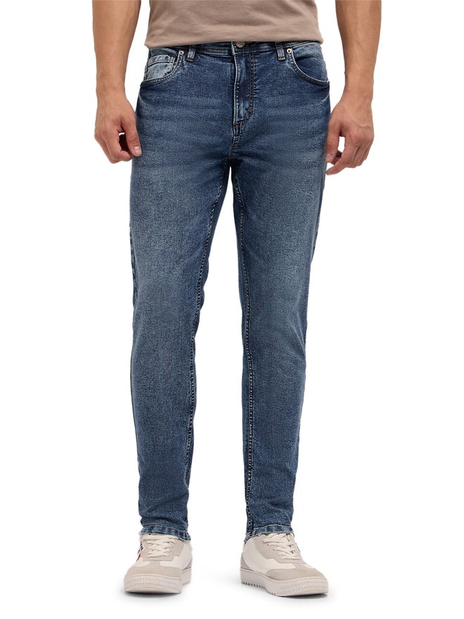 The Bear House Men Cotton Blend Mid Rise Skinny Fit Jeans - Image 4