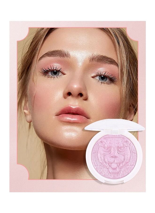 TEAYASON - Purple Pink Shimmer Highlighter, Highlight Makeup Contour Powder Palette, Face Illuminator Highlighter, Blush and Makeup Highlighter Bronzer Palette Highlighter Makeup - Image 1
