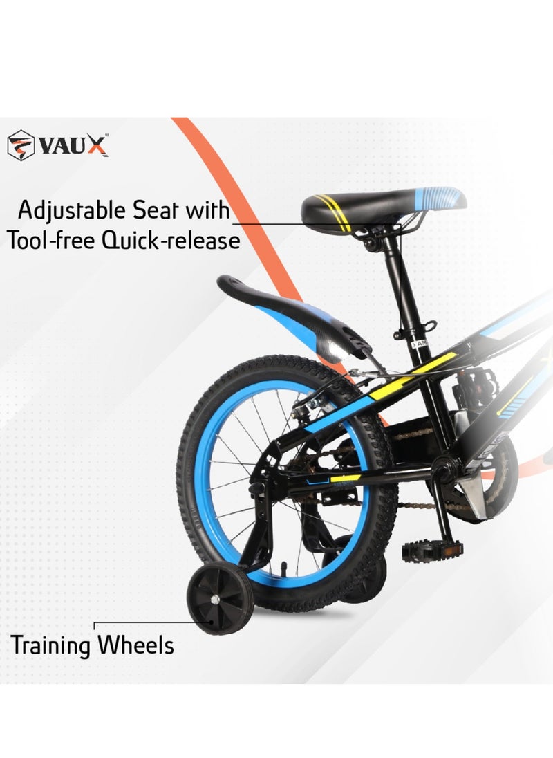 Vaux Vaux - Max 18" Kids Bicycle - Blue  - Image 5