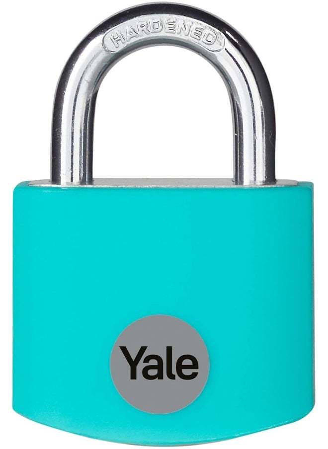 Yale YE3B/50/126/1/TE Padlock Aluminium 50 mm Teal  - Image 5