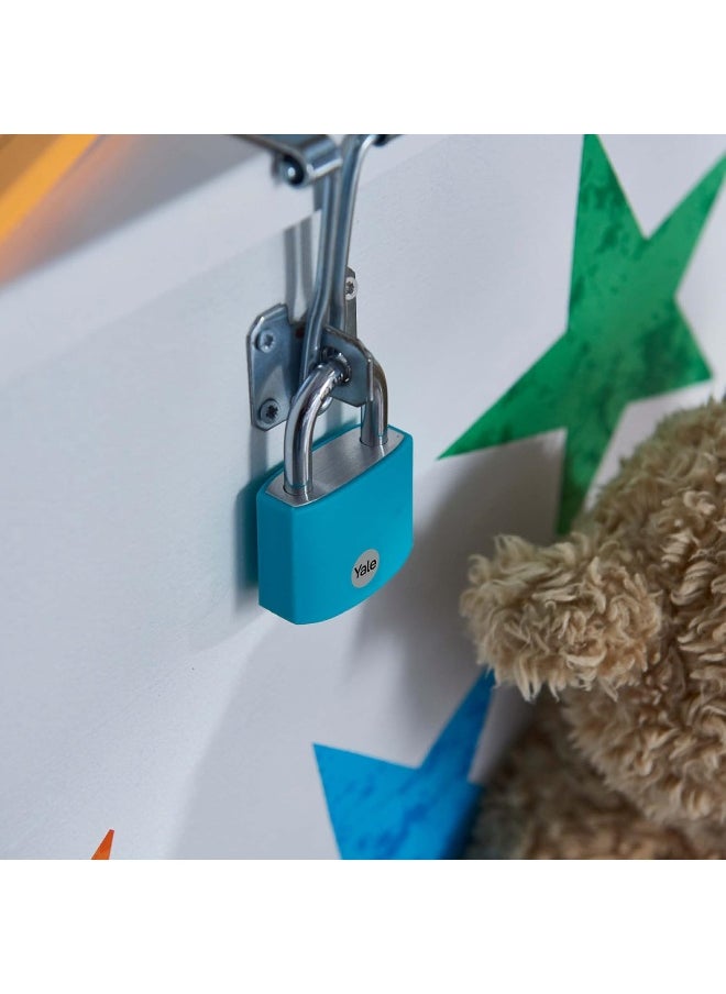 Yale YE3B/50/126/1/TE Padlock Aluminium 50 mm Teal  - Image 2
