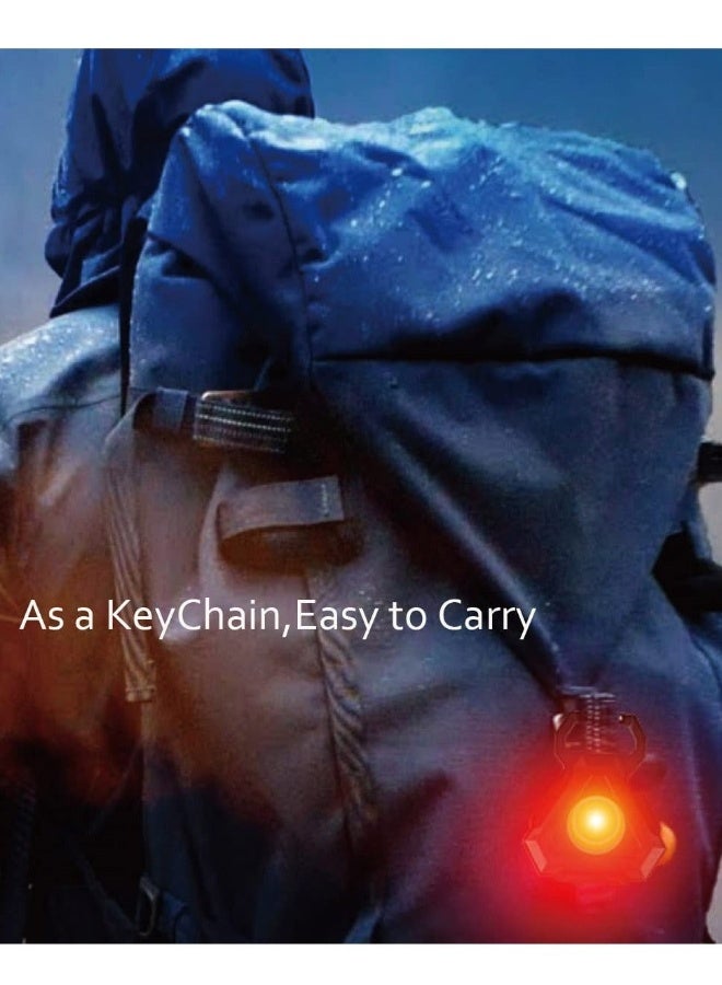 COB Small Flashlights, Rechargeable Keychain Flashlight - Image 4