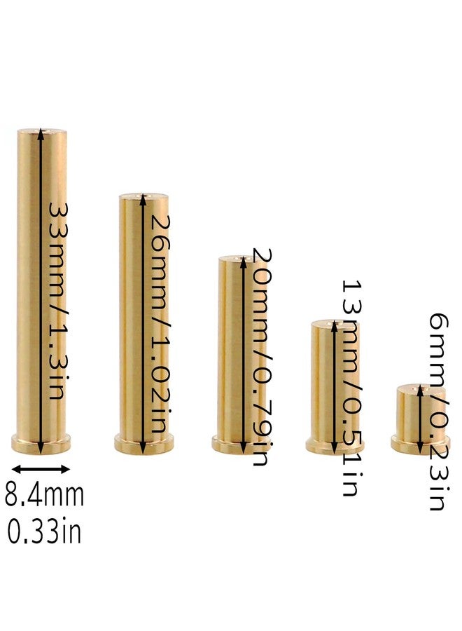 CChiai 5PCS 2/4/6/8/10g Copper Plug Counterweight Tips Set Suitable for 0.33 Inch Golf Club Head and Steel Components - Image 2