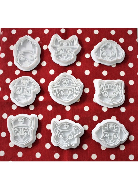 My Mini Design Workshop Paw Patrol Cookie Cutter Set