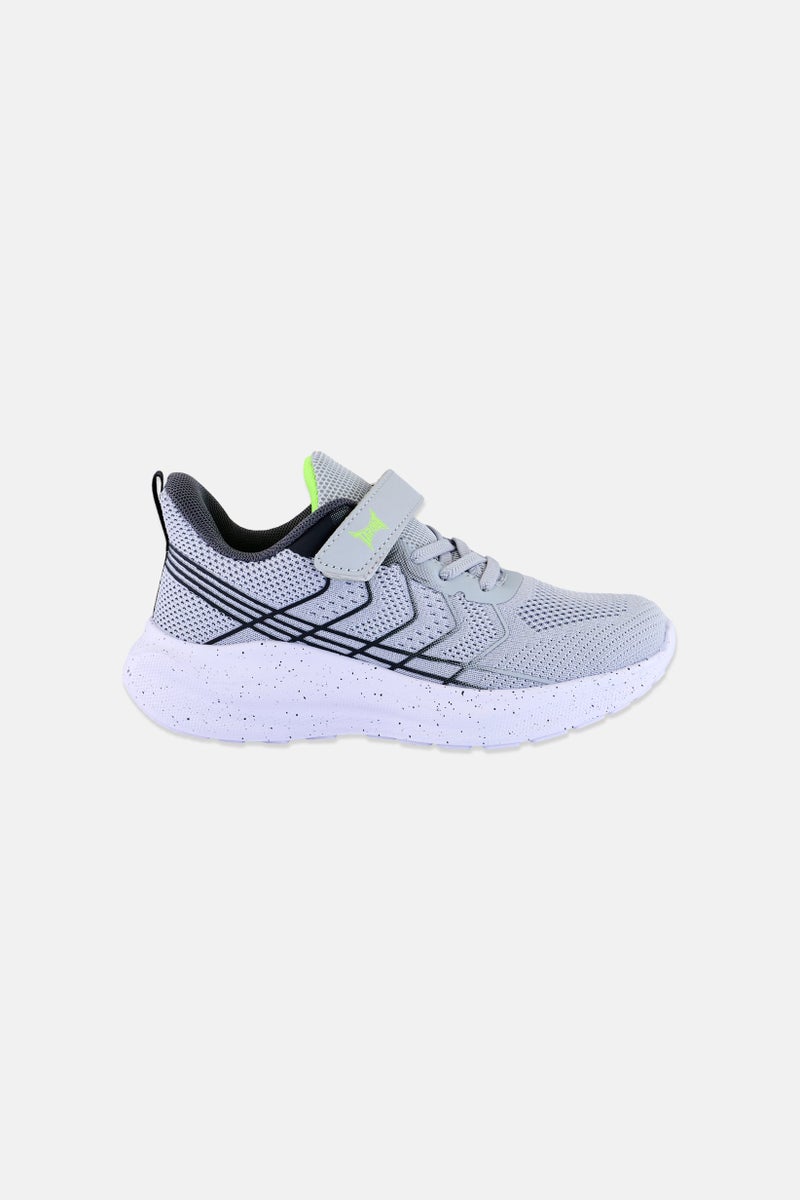 TapouT Kids Boy Velcro Closure Outdoor Shoes, Grey - Image 2