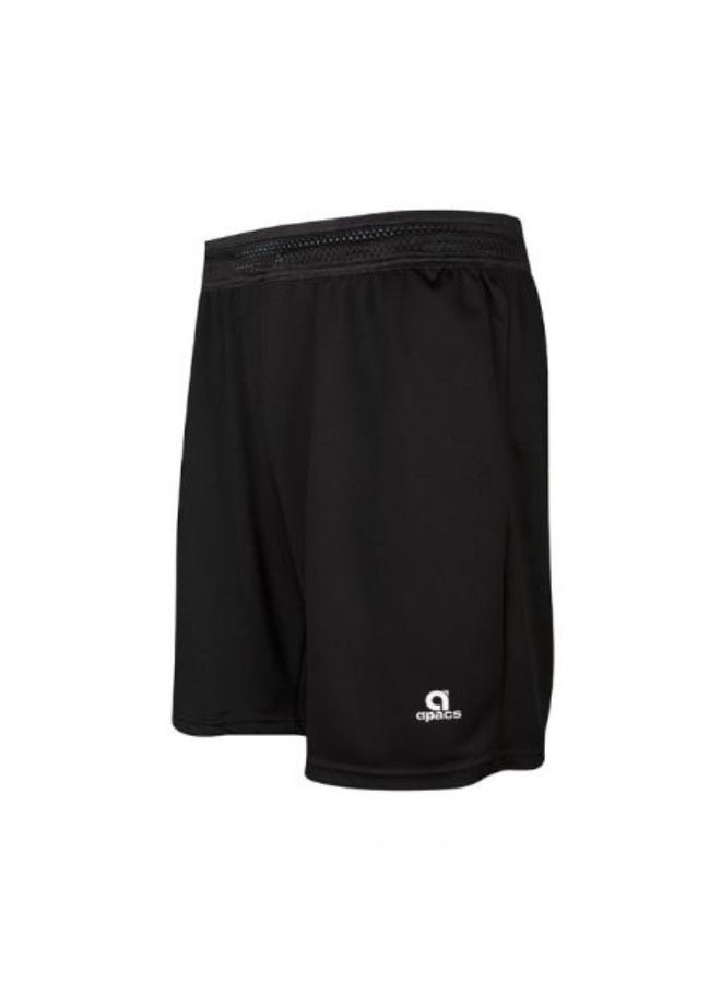 Apacs On Court/Training Premium Badminton Short BSH 117, Black – Lightweight Quick-Dry Sports Shorts, Breathable Athletic Shorts for Badminton Training & Match Play - Image 1