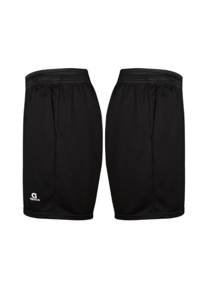 Apacs On Court/Training Premium Badminton Short BSH 117, Black – Lightweight Quick-Dry Sports Shorts, Breathable Athletic Shorts for Badminton Training & Match Play - Image 3