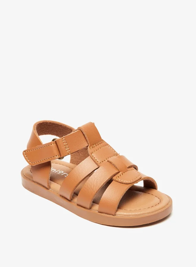 جونيورز صنادل أولاد مفتوحة من الأمام بإغلاق لاصق تشكيلة رمضان