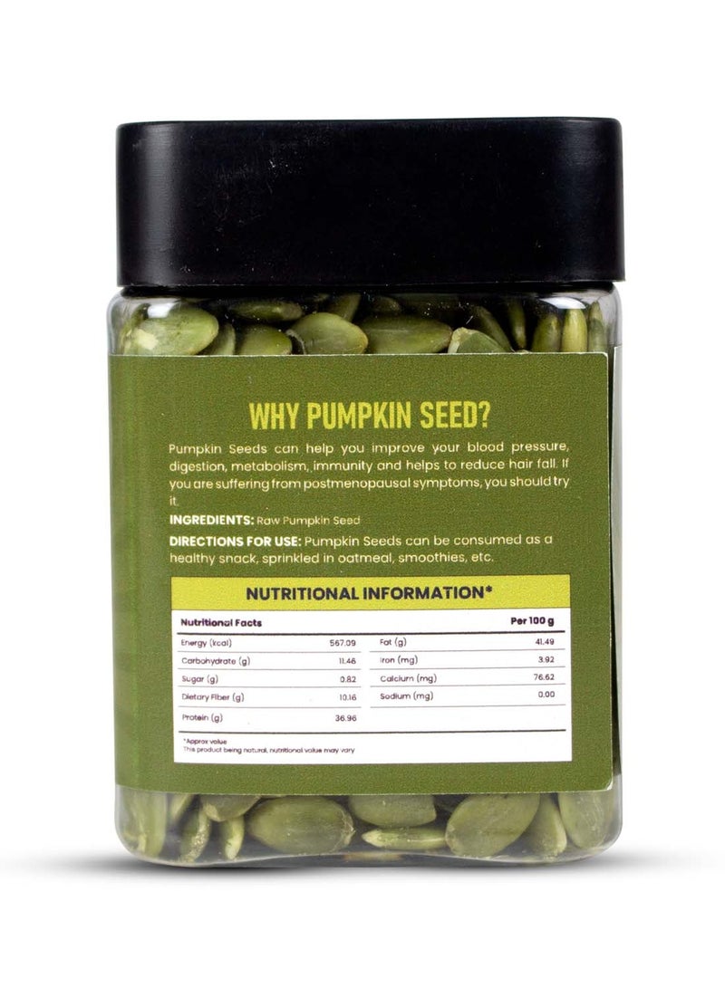 nutriorg Nutriorg Pumpkin Seeds 150g |Raw Pumpkin Seeds for Eating  Immunity Booster Seeds Protein Snacks - Image 3
