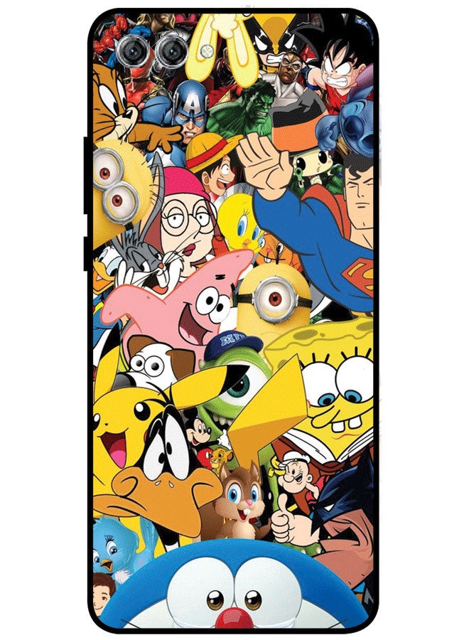 Protective Case Cover For Huawei Nova 2s Premium Series Protective Case Cover For Huawei Nova 2s All Cartoons Character