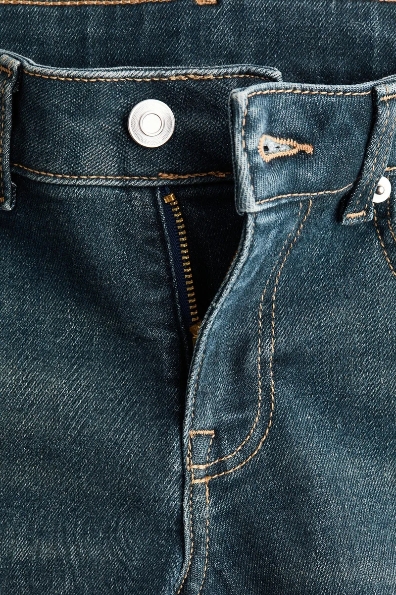 اتش اند ام جينز بقصة حافة واسعة وخصر منخفض