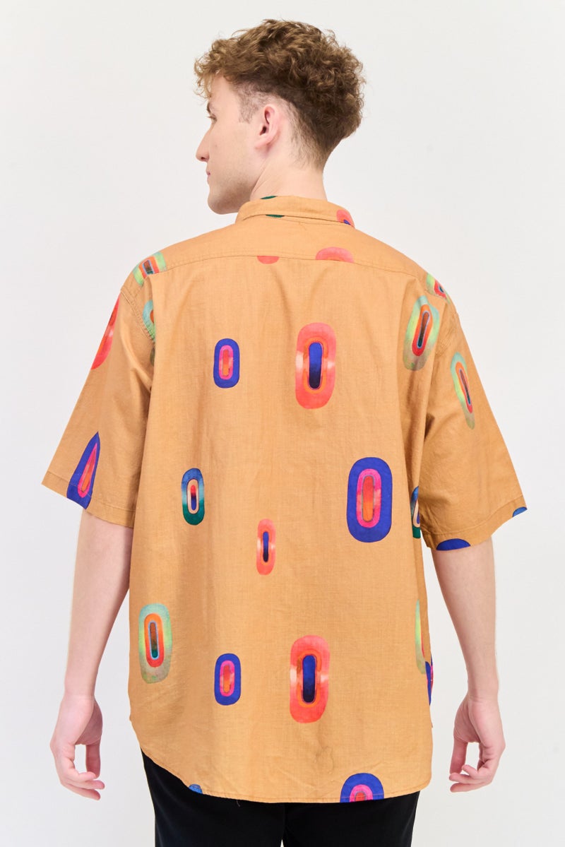 Levi's قميص رجالي عادي بأكمام قصيرة مطبوع، متعدد الألوان - Image 3