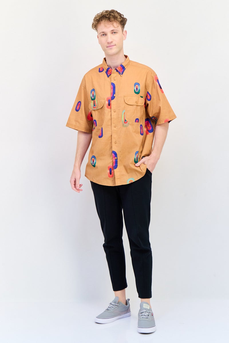 Levi's قميص رجالي عادي بأكمام قصيرة مطبوع، متعدد الألوان - Image 4