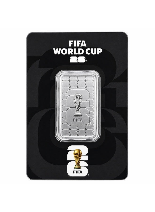 PAMP FIFA World Cup 26 1 Ounce Silver Bar (With Invoice) - Image 1