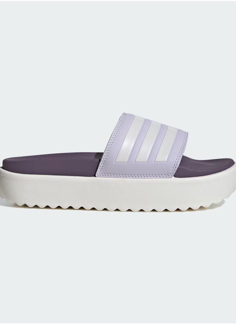 Adidas - شبشب منصة Adilette - Image 1