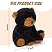 Ditucu Black Bear Stuffed Animal 8 inch Cute Realistic Plush Toys Ultra Soft Plushies Gifts for Kids - Image 4