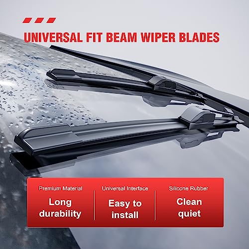 BERG REGEN 22 inch-2 Pack Windshield Wiper Blades Replacement for Dodge Ram 1500/2500/3500/4500 2018 2017 2016 2015 2014 2013 2012 2011 2010 2009-OEM Factory Quality Wiper Blades - Image 5