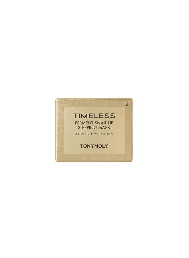 TONYMOLY Timeless Ferment Snail Lip Sleeping Mask - Image 1