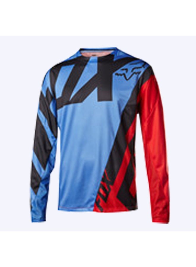 Fox Men's Outdoor Cycling Suit Off-road Road Mountain Bike Cycling Tops - Image 1