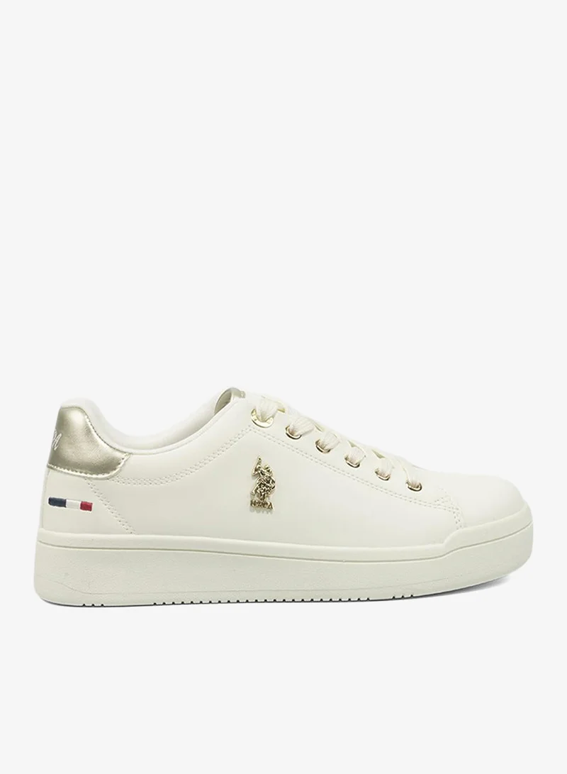 U.S. Polo Assn. Pelo Women's Comfortable Stylish Casual Everyday Shoes - Beige