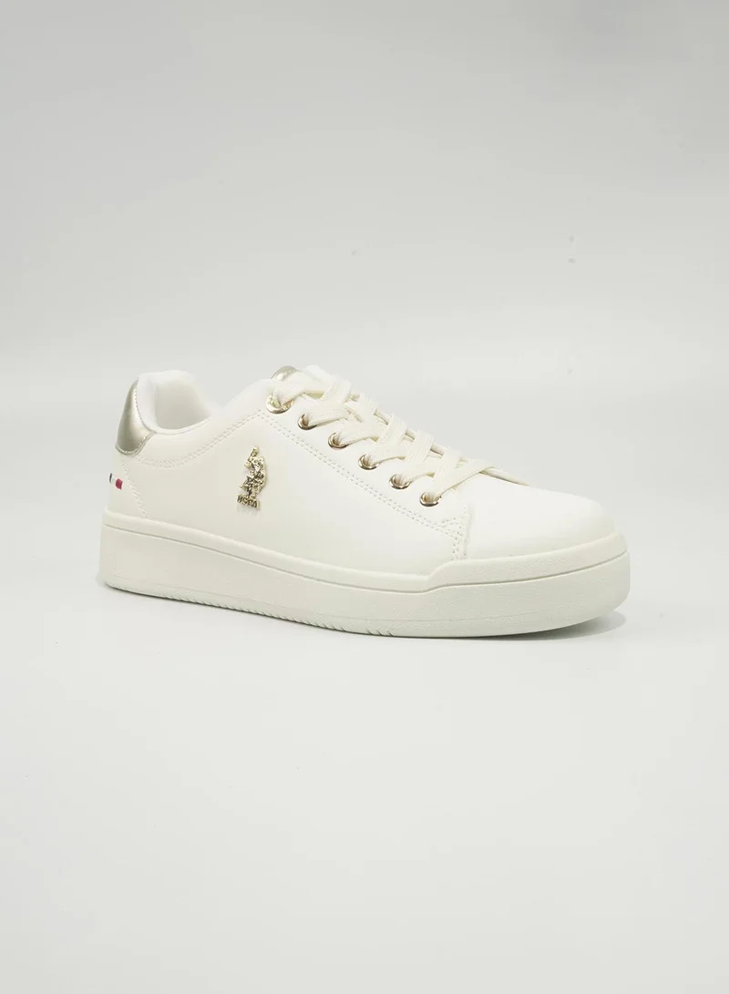 U.S. Polo Assn. 6M PELO GLB 6FX WOMEN OD_BEIGE Pelo Women's Casual Shoes - White for Women | Best Price UAE