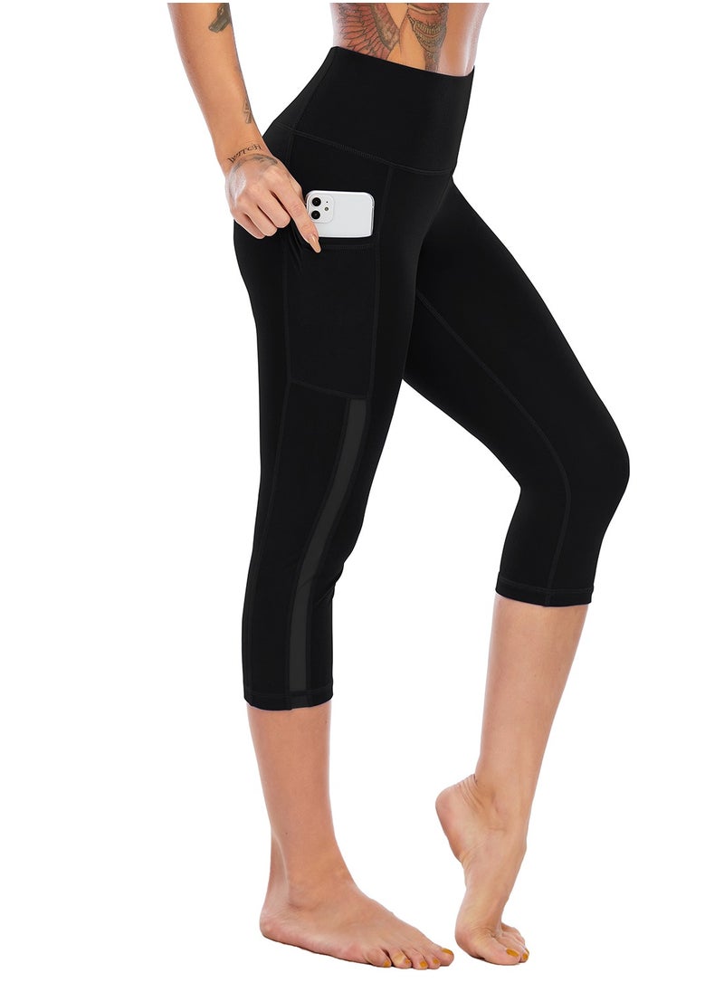 Generic New style fitness pants fast drying yoga pants high-waisted butt lifting gym pants for women's running training sport black  - Image 2