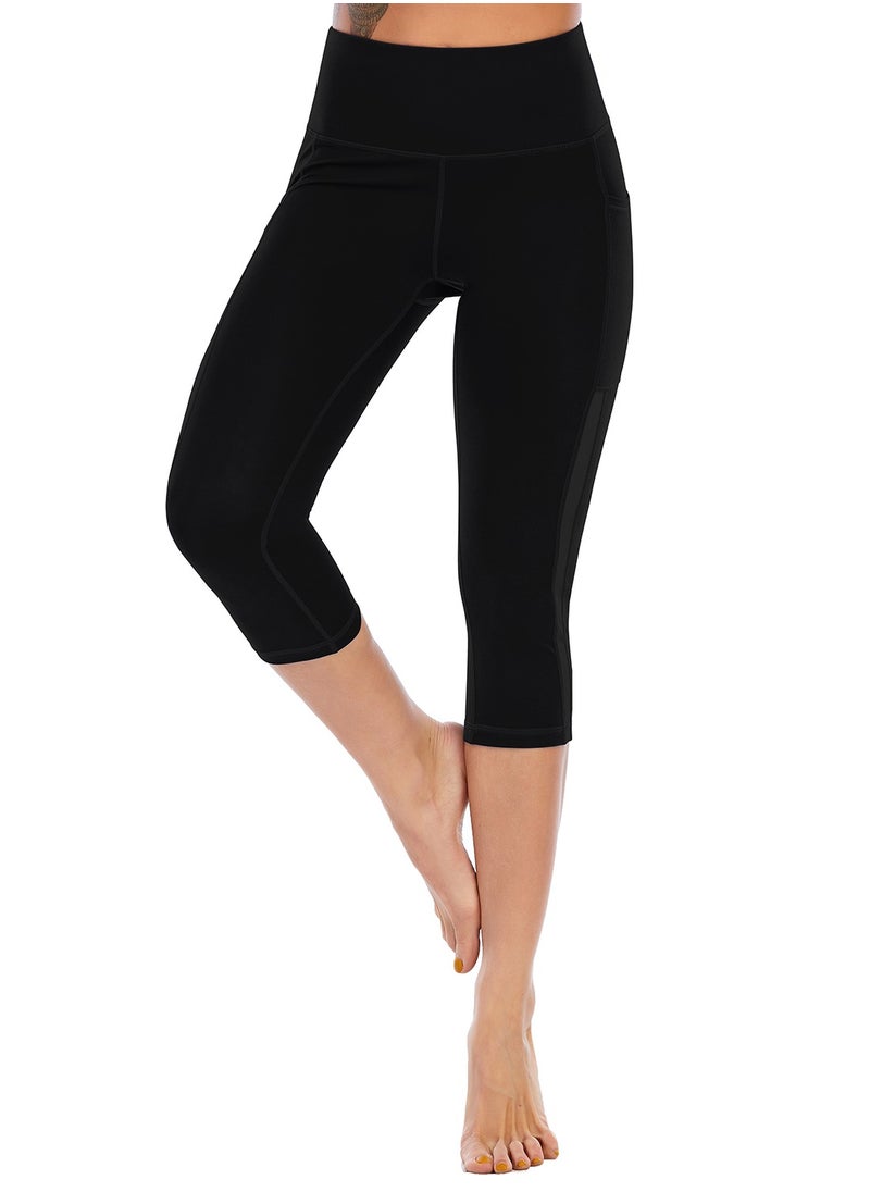 Generic New style fitness pants fast drying yoga pants high-waisted butt lifting gym pants for women's running training sport black  - Image 1