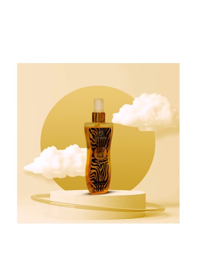 Mirada - Gold Rush Body Mist For Women 250ml - Image 1