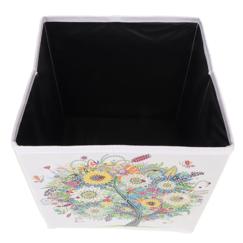 Folding Storage Box: Eco-Friendly Resin Rhinestone Painting Kit - Improve Hands-On Skills, DIY Rhinestone Painting Storage Cube for Kids, Home Organization & Holiday Gifting - Image 5
