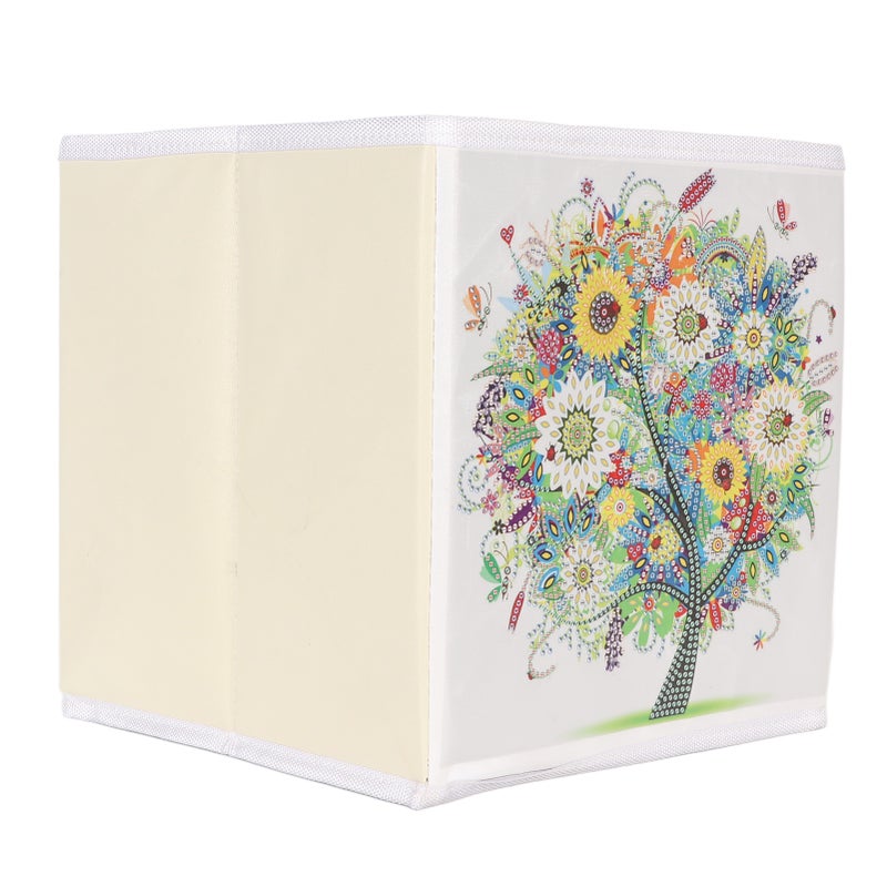 Folding Storage Box: Eco-Friendly Resin Rhinestone Painting Kit - Improve Hands-On Skills, DIY Rhinestone Painting Storage Cube for Kids, Home Organization & Holiday Gifting - Image 4