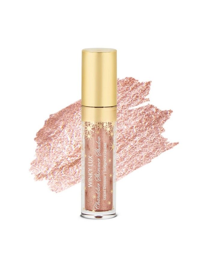 Winky Lux : Chandelier Shimmer Shadow : Glitter Eyeshadow : Cream Eyeshadow : Liquid Eyeshadow : Rose Gold : 12 fl oz Rolly - Image 2