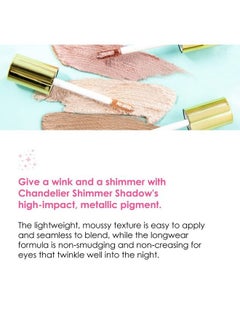 Winky Lux : Chandelier Shimmer Shadow : Glitter Eyeshadow : Cream Eyeshadow : Liquid Eyeshadow : Rose Gold : 12 fl oz Rolly  - Image 4