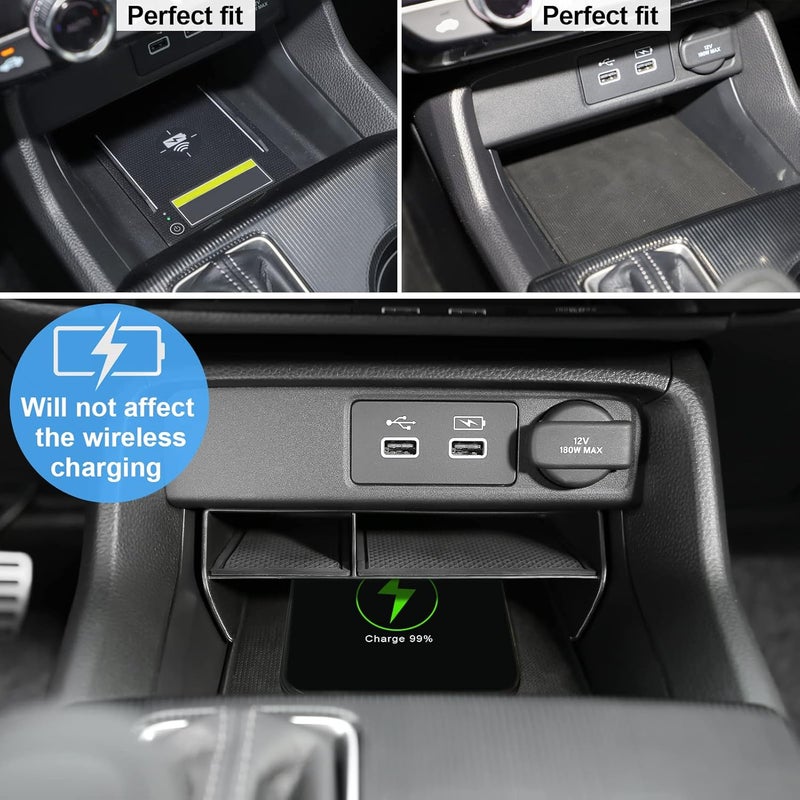 CKE Center Console Storage Box for Honda Civic 2022-2026 - Image 4