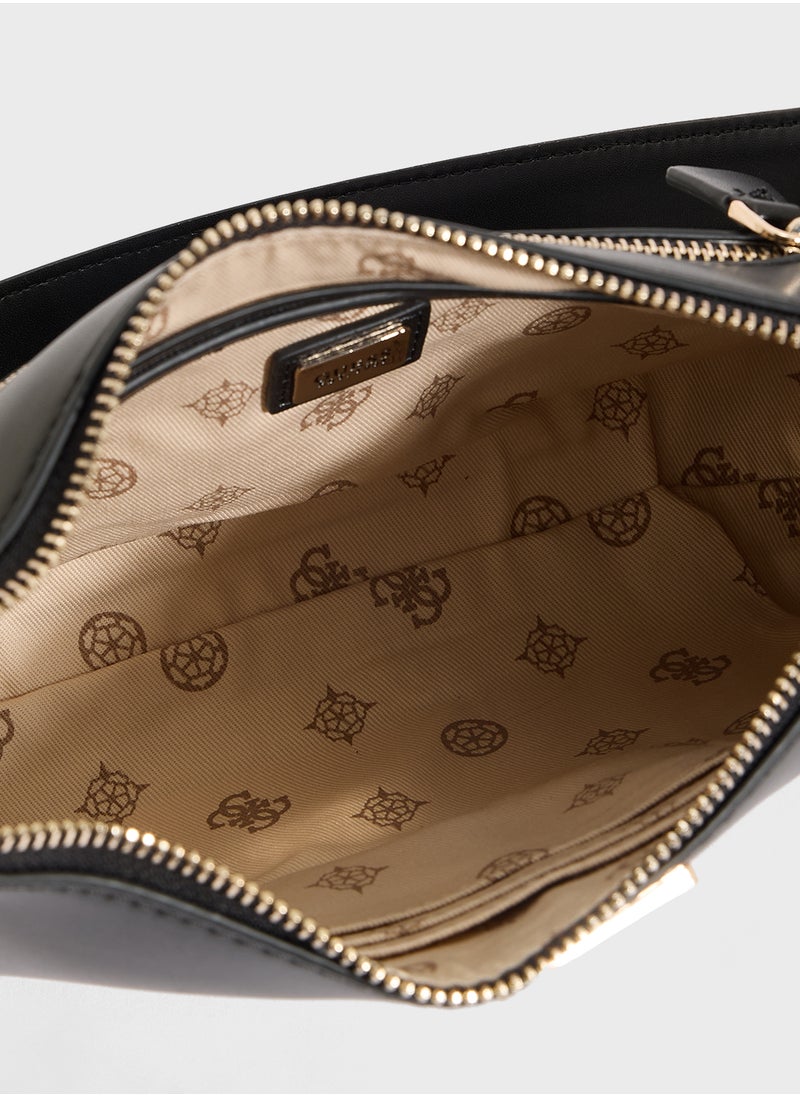 GUESS - Daryna Top Zip Through Satchels - Image 1