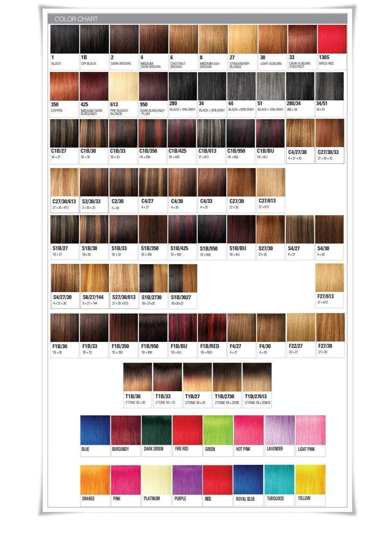 إستيل جديلة ألترا فاخرة أصلية من 3 ألوان F27/30 - Image 3