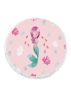 Home Print Double Layered Waterproof Beach Blanket 