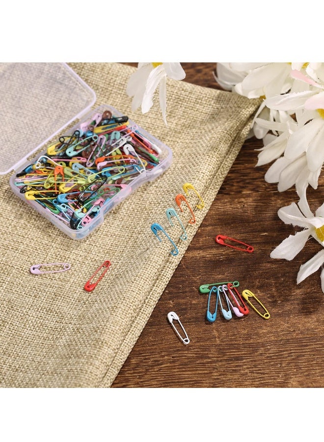 120PCS 19mm Mini Safety Pins Small Colors Safety Pins- Versatile Clothing Tag Pins for Repair, Crafting & Fashion Accessories - Image 5