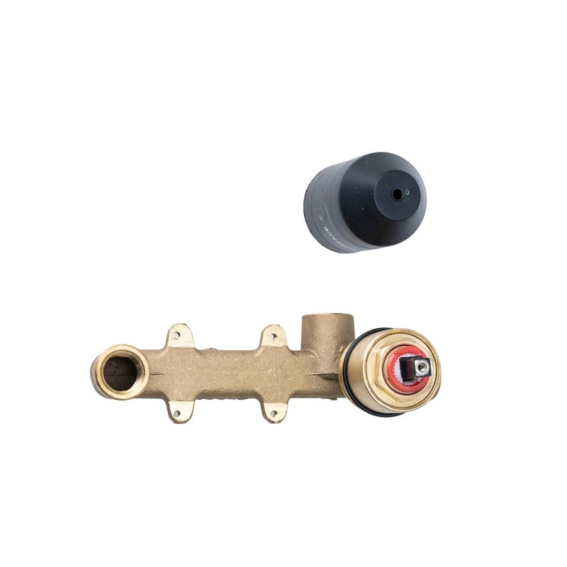 JAQUAR Allied Series Concealed Part of Basin Mixer | Brass Body, Chrome, Regular Flow | Concealed Part of Exposed Part Kit for Bathroom, Toilet | ALD-CHR-235N - Image 2
